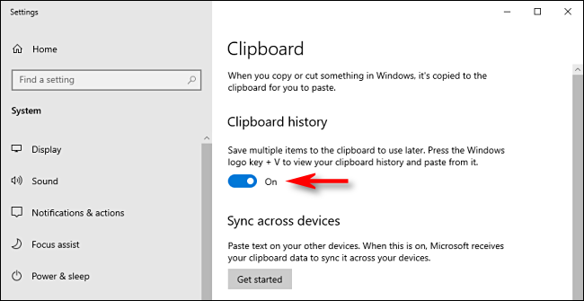 Clipboard history : كيف يمكنك تفعيلها في ويندوز 10 13 Clipboard history : كيف يمكنك تفعيلها في ويندوز 10 2