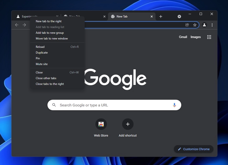 كيفية تفعيل قوائم نمط Windows 11 في جوجل كروم 17 كيفية تفعيل قوائم نمط Windows 11 في جوجل كروم