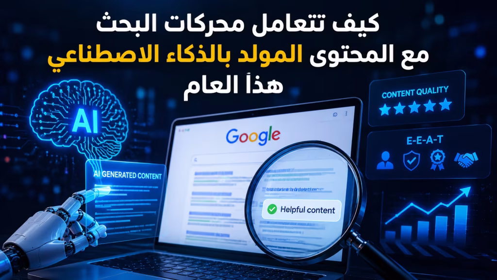 كيف تتعامل محركات البحث مع المحتوى المولد بالذكاء الاصطناعي هذا العام 1 كيف تتعامل محركات البحث مع المحتوى المولد بالذكاء الاصطناعي هذا العام
