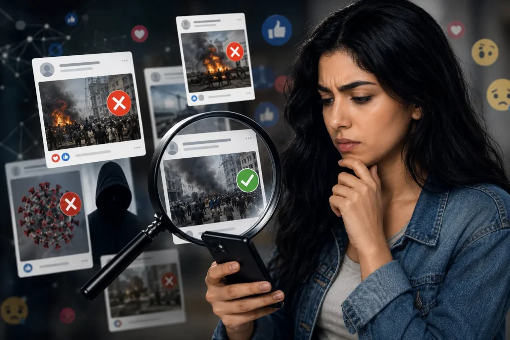 كيف تكتشف الأخبار والصور المزيفة المنتشرة على السوشيال ميديا
