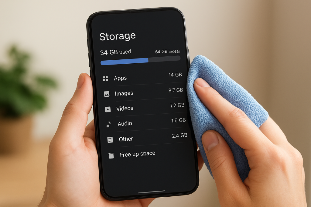 كيف تنظّف ذاكرة هاتفك بدون حذف ملفات مهمة 11 كيف تنظّف ذاكرة هاتفك بدون حذف ملفات مهمة