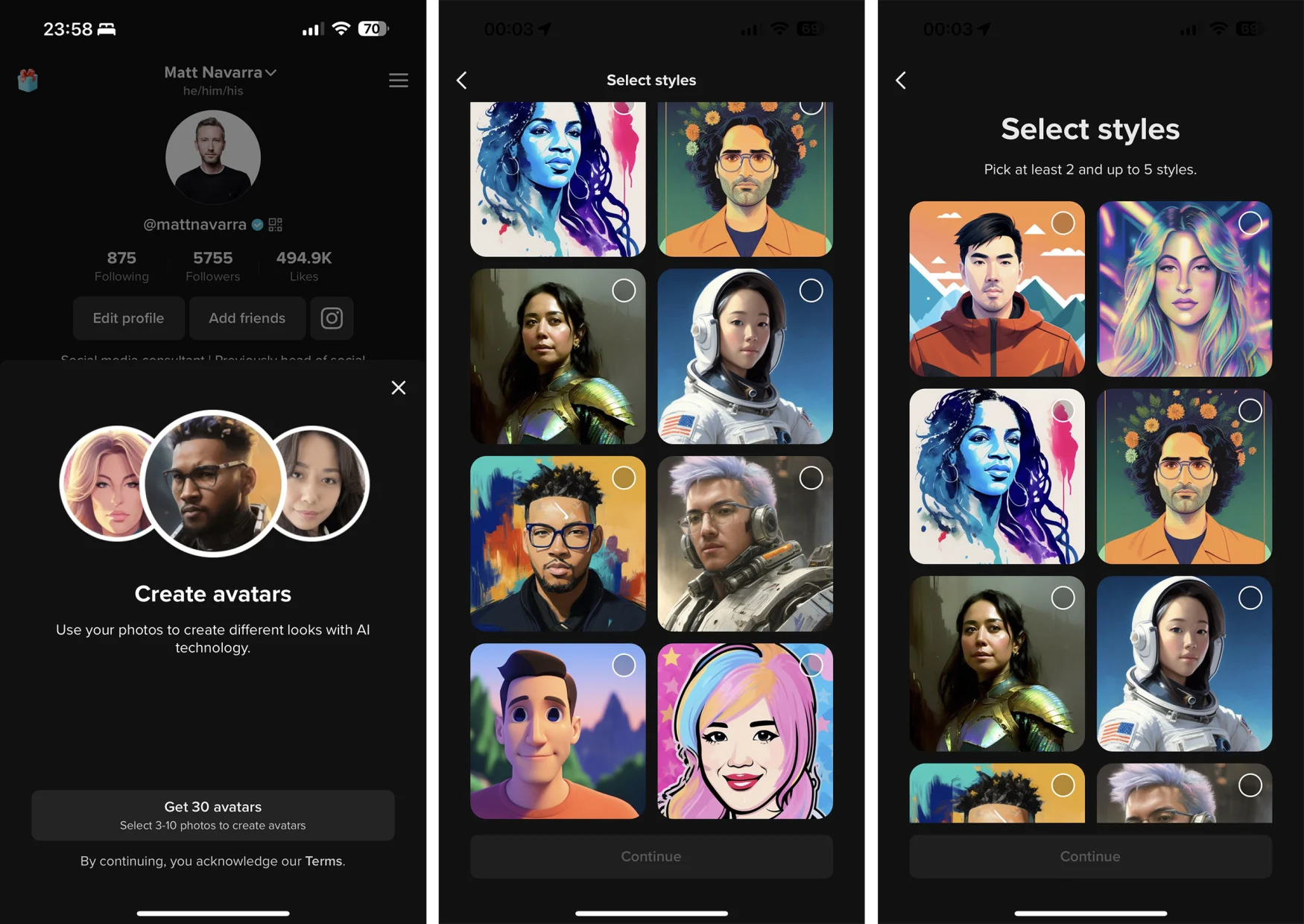 TikTok يعمل على تطوير ميزة صور رمزية للذكاء الاصطناعي 12 TikTok يعمل على تطوير ميزة صور رمزية للذكاء الاصطناعي 1