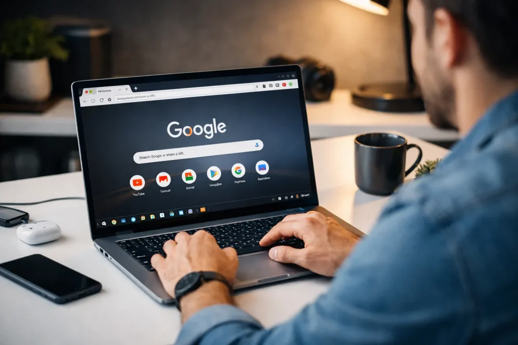 لماذا جوجل كروم ما زال المتصفح الافتراضي في 2026