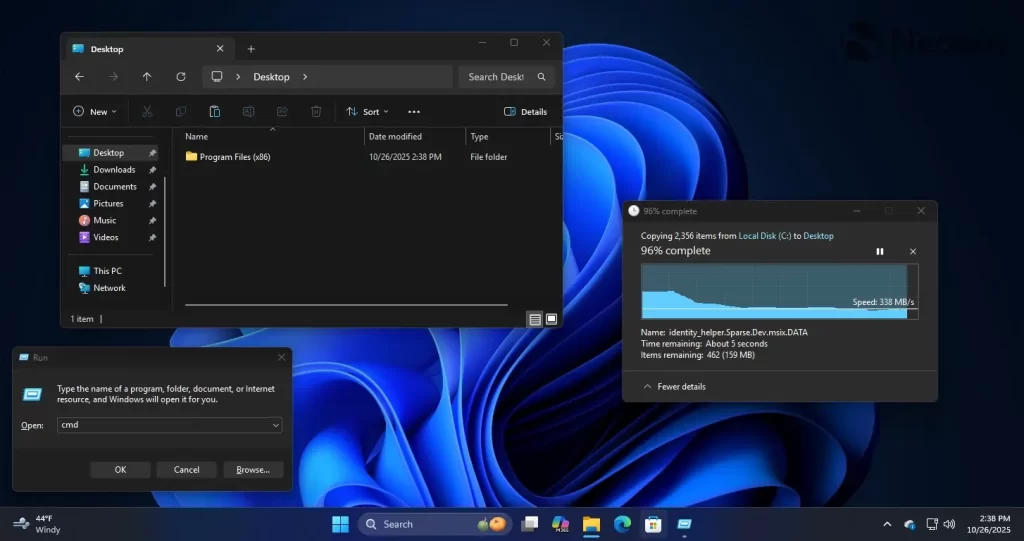 مايكروسوفت تعيد النظر بجدية في الوضع الداكن لـ Windows 11 11 مايكروسوفت تعيد النظر بجدية في الوضع الداكن لـ Windows 11