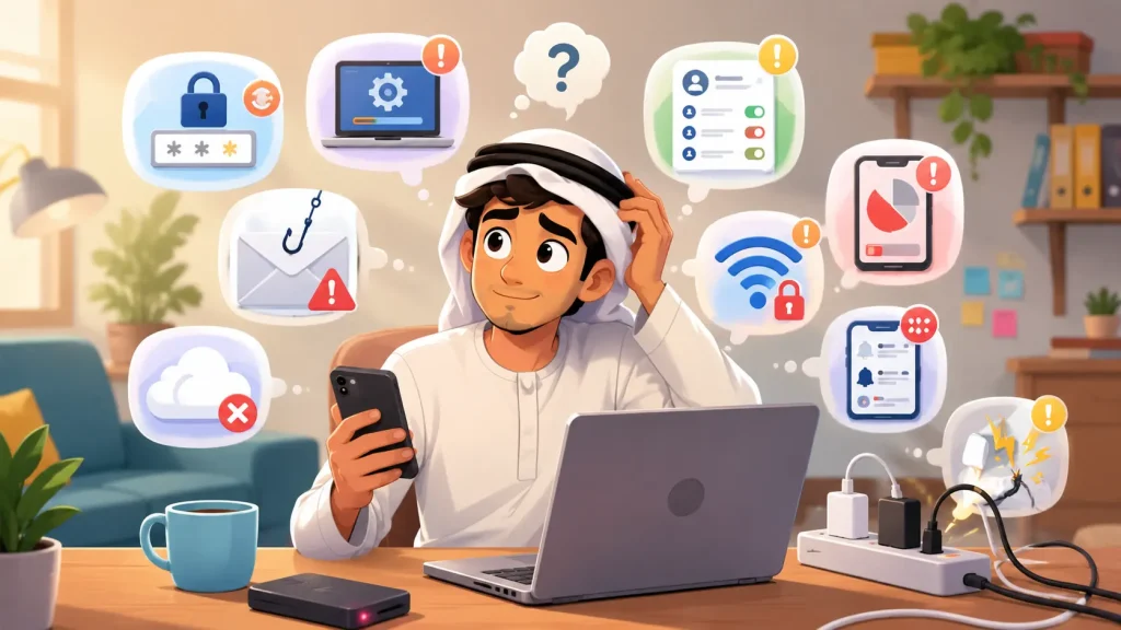 ما أكثر الأخطاء التقنية التي يرتكبها المستخدمون يوميًا؟ 11 ما أكثر الأخطاء التقنية التي يرتكبها المستخدمون يوميًا؟