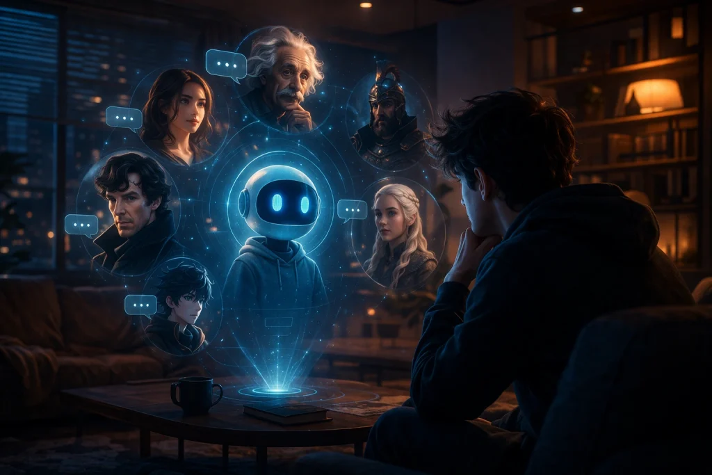 ما هو موقع Character.AI وكيف يعمل؟