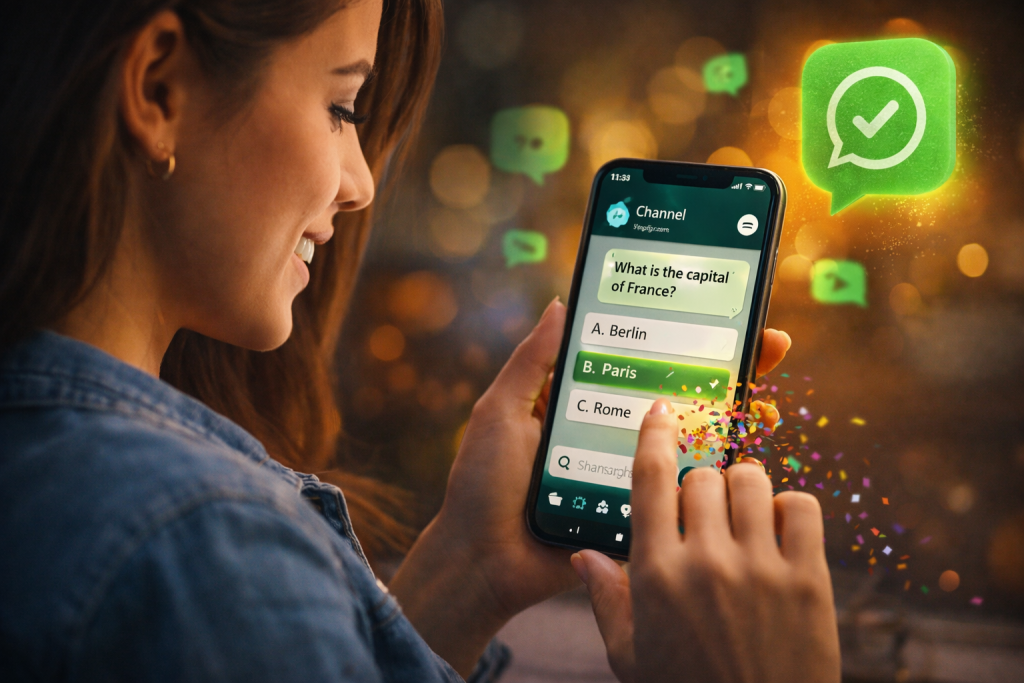 ميزة اختبارات القنوات في واتساب تعزز التفاعل بشكل كبير