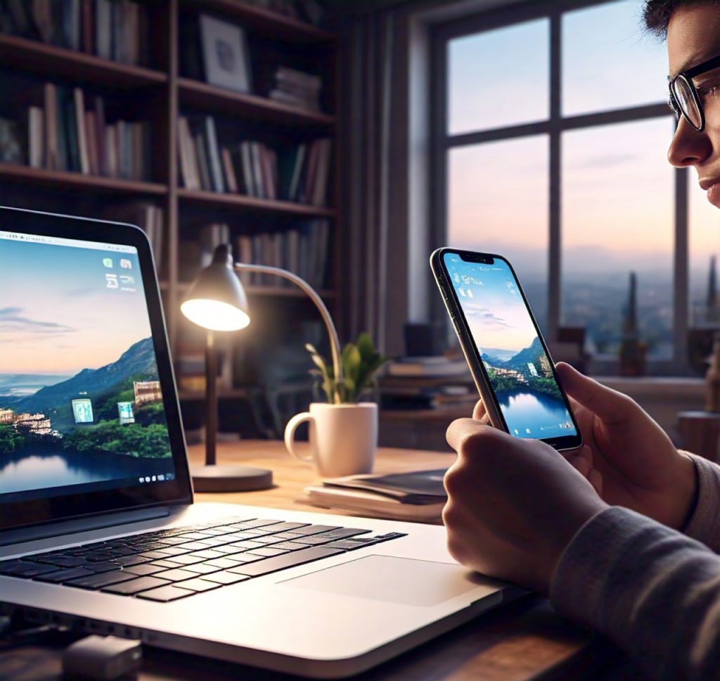 نقل البيانات بين الآيفون واللاب توب 13 نقل البيانات بين الآيفون واللاب توب 2