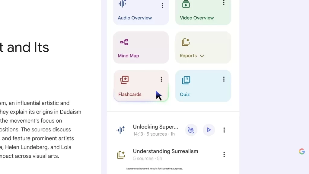 أداة NotebookLM تحصل على تحديثات كبيرة 1