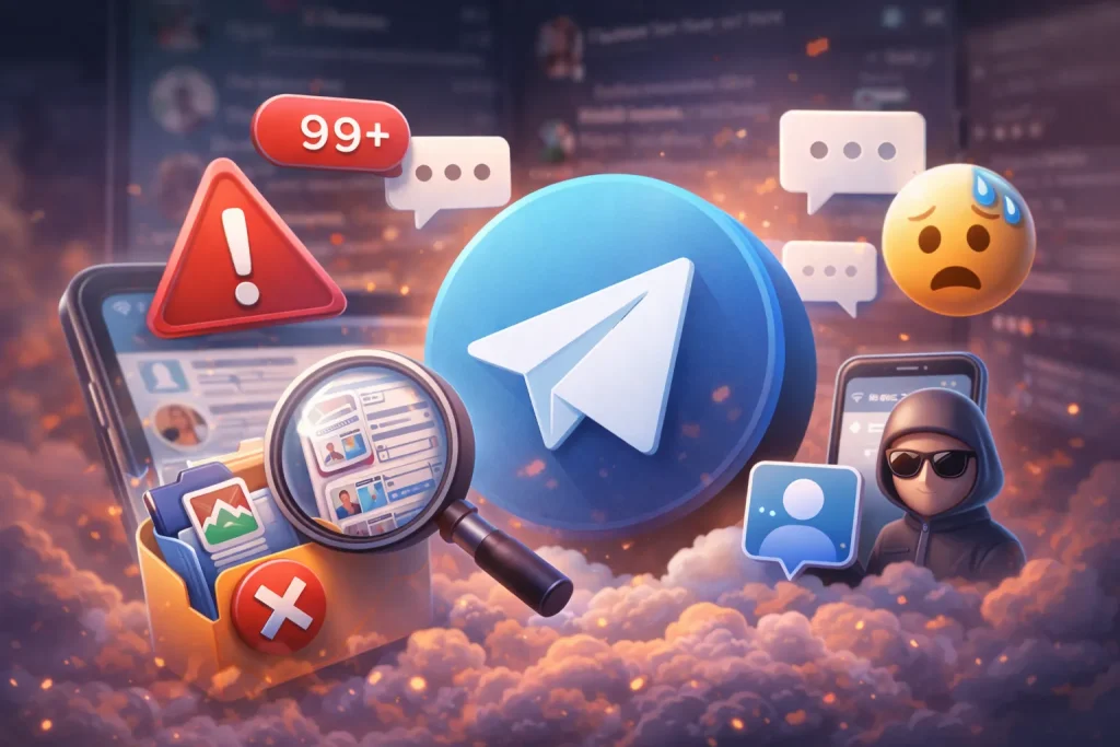 هذه الأخطاء تفسد تجربتك على تطبيق Telegram