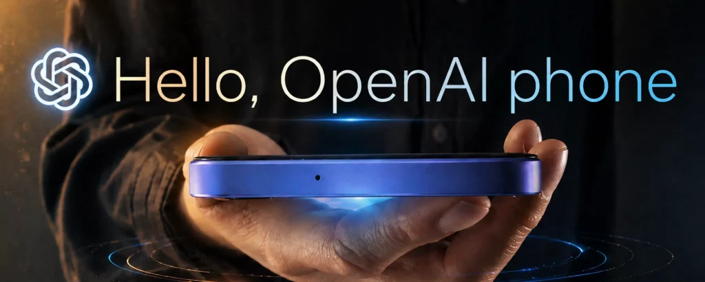 هل تطلق OpenAI هاتف ذكي خاص بها - سوالف سوفت