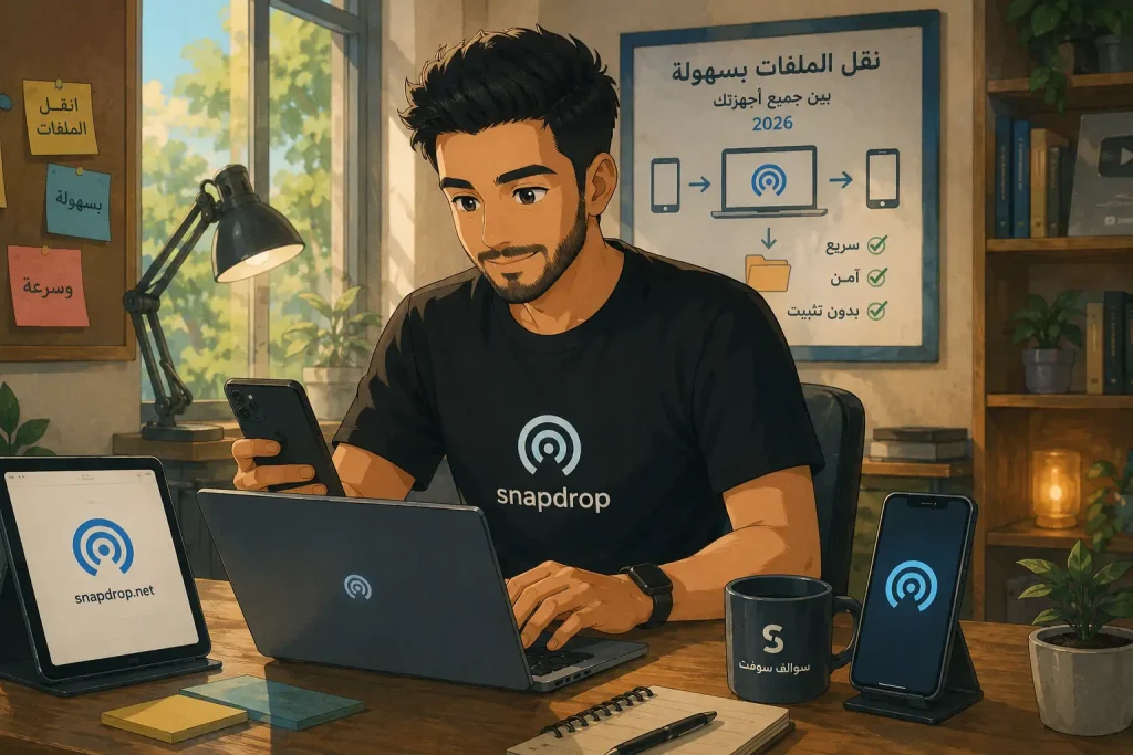 هل لا يزال Snapdrop أفضل طريقة لنقل الملفات في 2026؟ 11 هل لا يزال Snapdrop أفضل طريقة لنقل الملفات في 2026؟