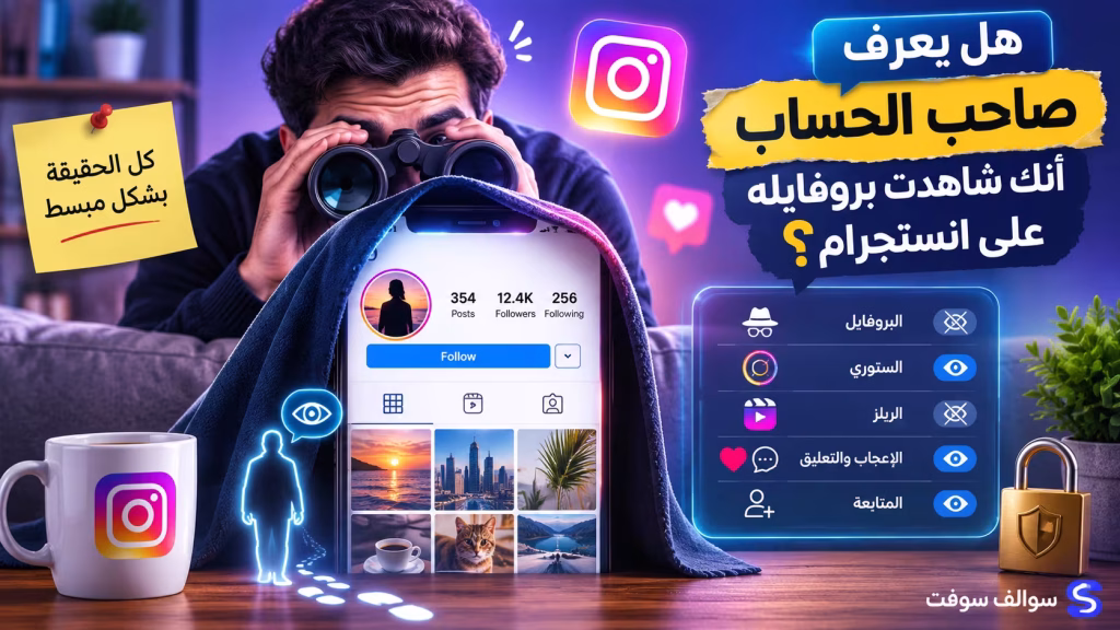 هل يعرف صاحب الحساب أنك شاهدت بروفايله على انستجرام؟ 1 هل يعرف صاحب الحساب أنك شاهدت بروفايله على انستجرام؟