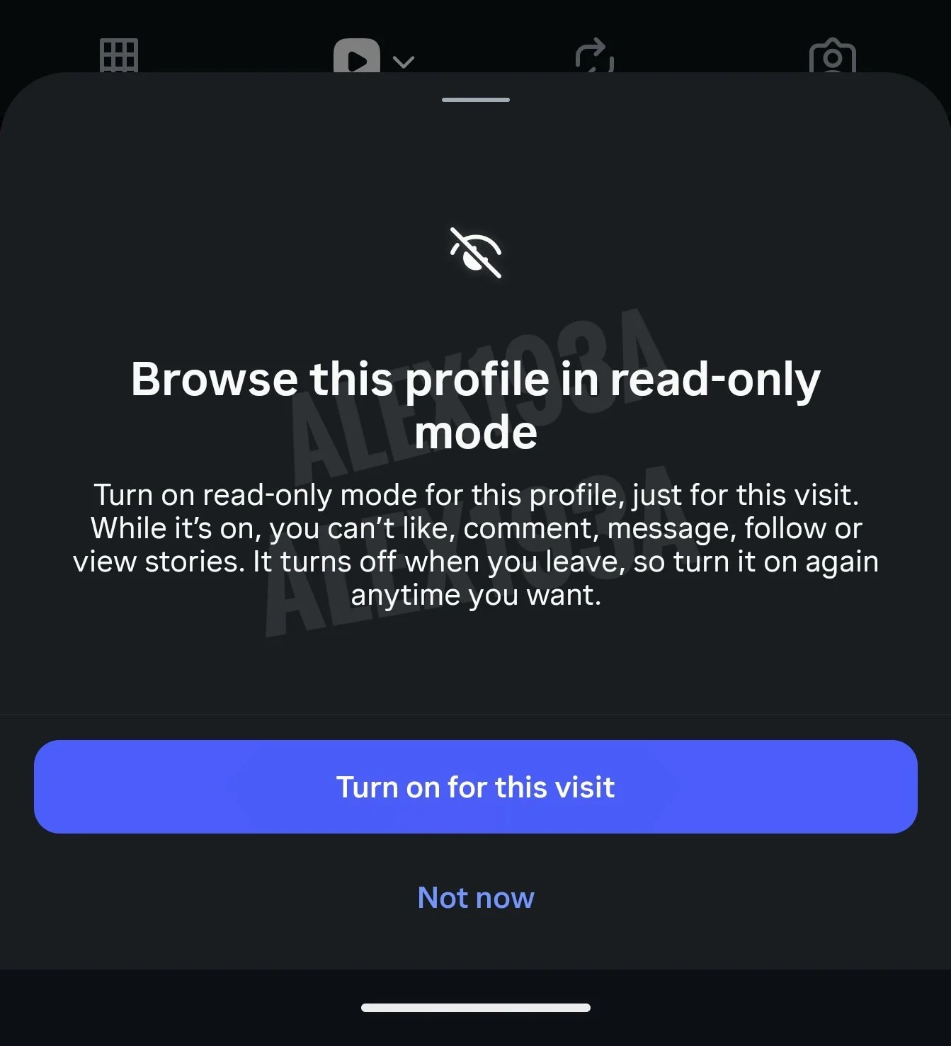 وضع القراءة فقط في إنستجرام قيد الدراسة لتصفح بلا تفاعل 1 وضع القراءة فقط في إنستجرام قيد الدراسة لتصفح بلا تفاعل