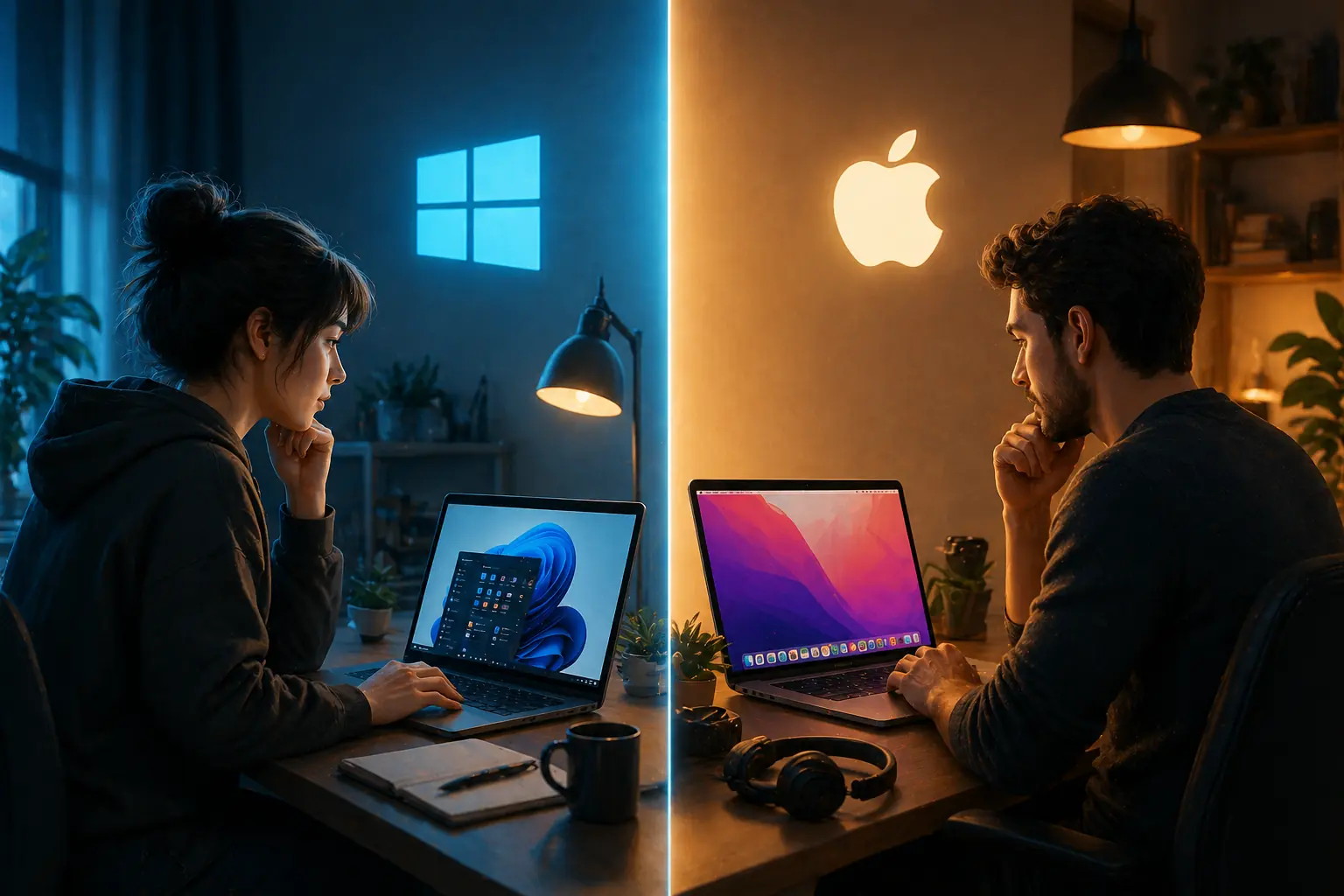 ويندوز ام ماك ماهو الافضل لك في 2026 - سوالف سوفت