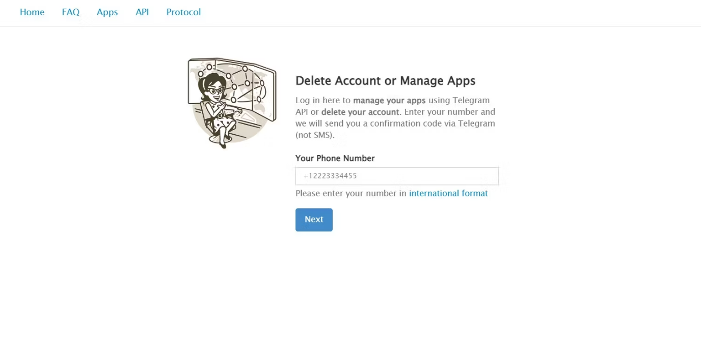 Telegram - شرح حذف حسابك بالكامل في 8 خطوات 1