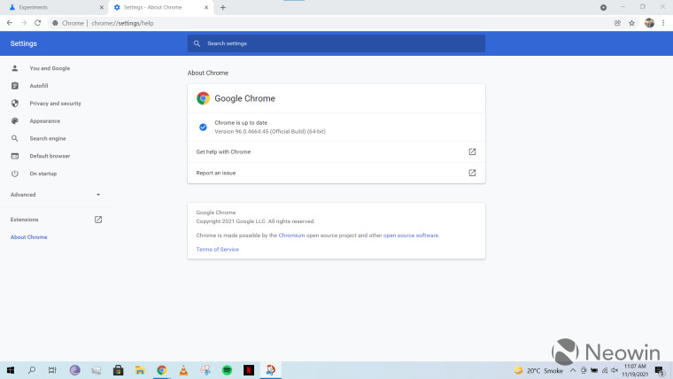 كيفية تفعيل قوائم نمط Windows 11 في جوجل كروم 18 كيفية تفعيل قوائم نمط Windows 11 في جوجل كروم 5