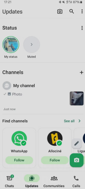 WhatsApp يتيح الان ارسال رسائل صوتية للقنوات - كيف تفعلها 2