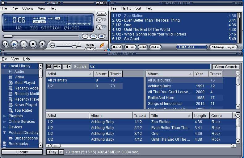 Winamp يعود من جديد بعد 4 سنوات - من يتذكره؟ 16 Winamp يعود من جديد بعد 4 سنوات - من يتذكره؟ 3
