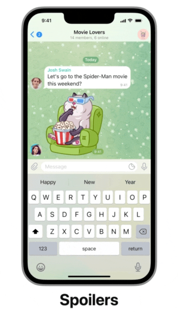 Telegram يطلق مزايا جديدة في الاصدار 8.4 قبل نهاية العام 5