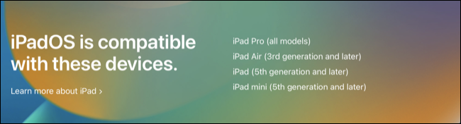 iOS 16 و iPadOS 16 - الاجهزة المتوافقة 6