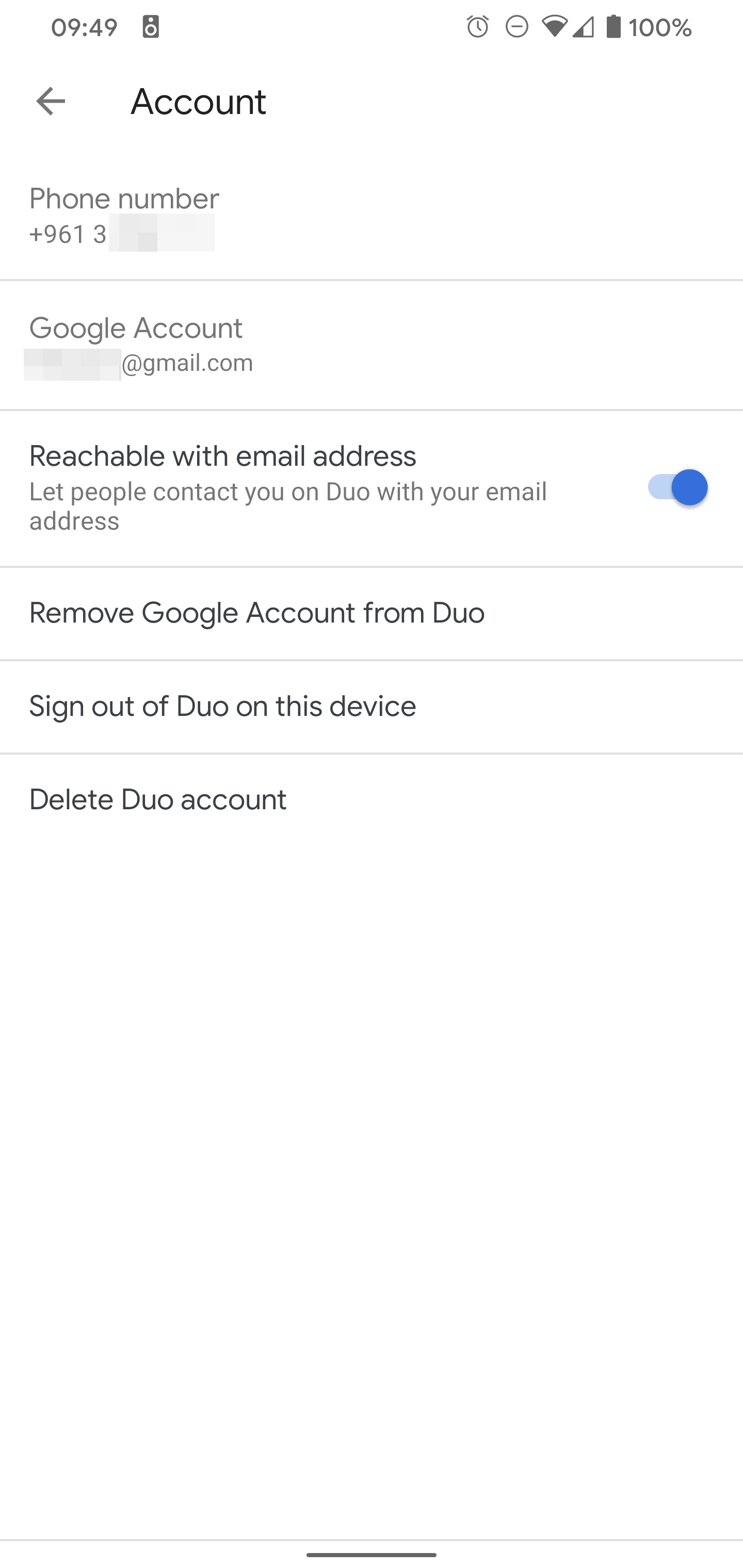 Google Duo يتيح الوصول الى المستخدم من خلال بريده الالكتروني 2