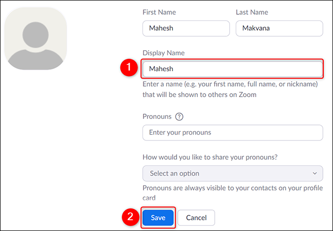 طريقة تغيير اسمك في تطبيق Zoom في 4 خطوات 27 طريقة تغيير اسمك في تطبيق Zoom في 4 خطوات 14