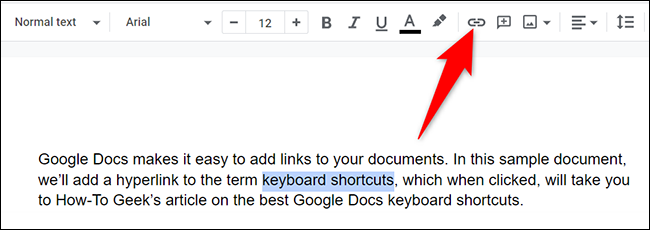 Google Docs - كيف تضيف رابط حي الى أي نص 25 Google Docs - كيف تضيف رابط حي الى أي نص 12
