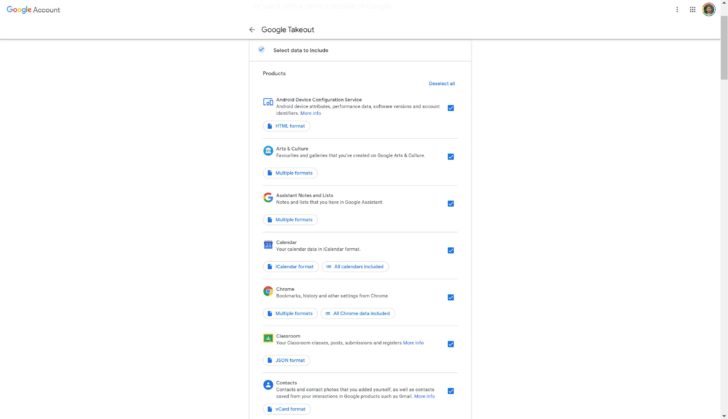 Google Takeout: كيف تحصل على نسخة من كل بياناتك في جوجل بأسهل طريقة 12 Google Takeout: كيف تحصل على نسخة من كل بياناتك في جوجل بأسهل طريقة 1