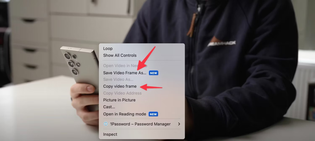 Save Video Frame في جوجل كروم - كيف تستخدمها 2