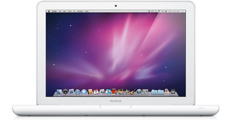 MacBook أبيض اللون, ينضم الى قافلة بنية Unibody التصميمية 2