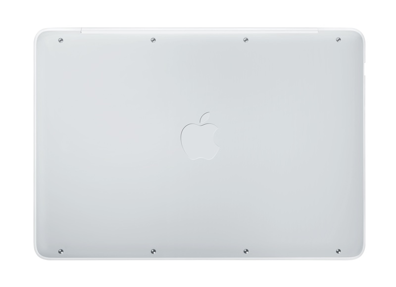MacBook أبيض اللون, ينضم الى قافلة بنية Unibody التصميمية 8