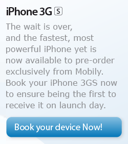 iPhone 3GS متوفر للحجز اليوم من موبايلي 6