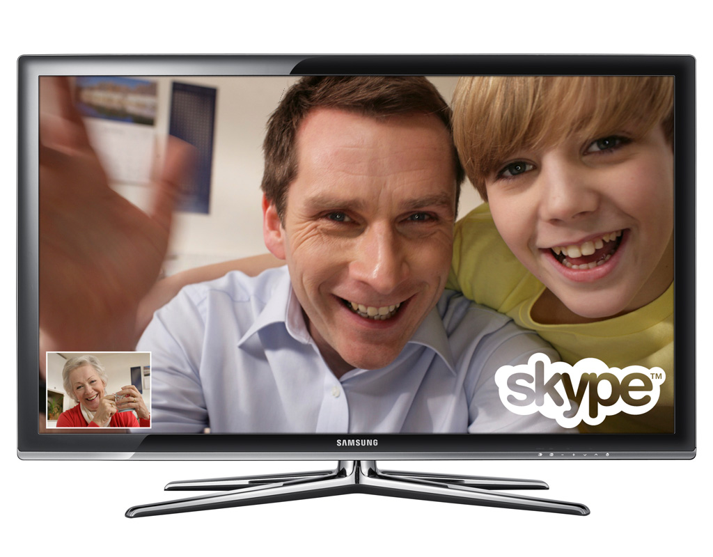 Skype يغزو كافة أشكال الأجهزة, و اليوم تحصل عليه من خلال تليفزيونات سامسونج 2