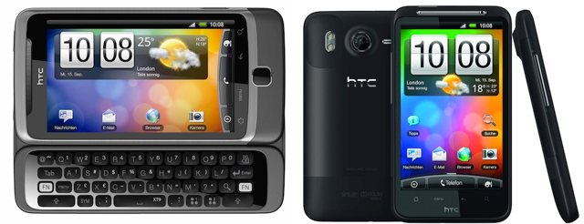 مجموعة من الإطلاقات الجديدة من إتش تي سي: الهاتفين Desire HD و Desire Z و خدمات HTC Sense.com 1