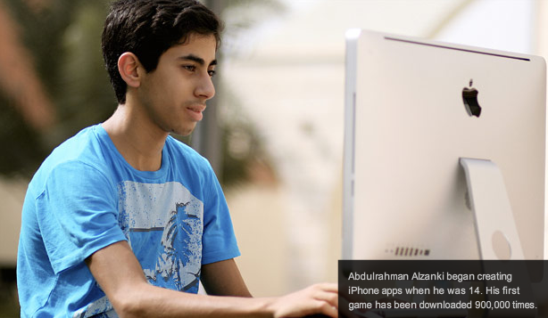عبد الرحمن الزانكي: مطور للعبة آي فون يتم تحميلها أكثر من ٩٠٠ ألف مرة 2