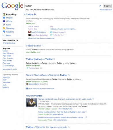 جوجل تختبر تصميم صفحة جديدة لنتائج البحث 6