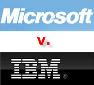 IBM تتجاوز مايكروسوفت في القيمة السوقية لأول مرة منذ 15 عام 1