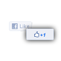 Like+1 إضافة جديدة تدمج أزرار فيس بوك مع جوجل 4