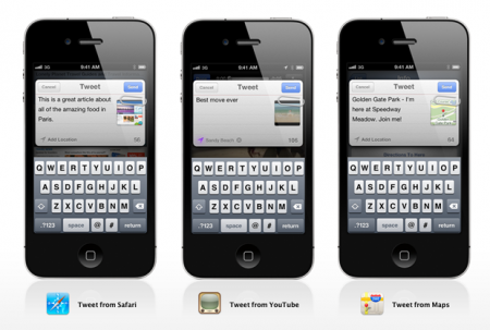 مؤتمر أبل : دمج تويتر مع نظام IOS 5 9