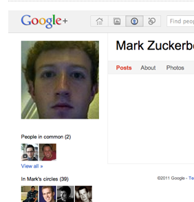 محدث : مارك زوكيربرج ينضم الى جوجل بلس ويحظى بأكبر عدد "متابعين" 3