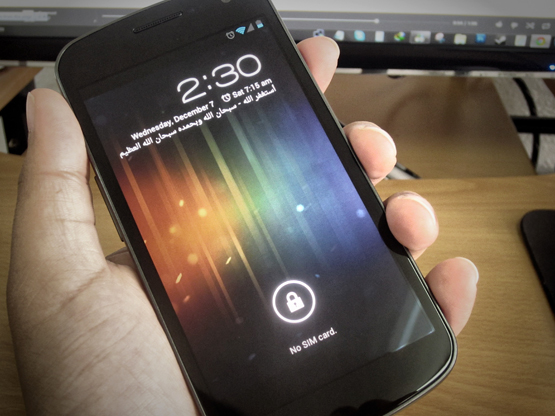 مراجعة مبسطة لهاتف Samsung Galaxy Nexus 16