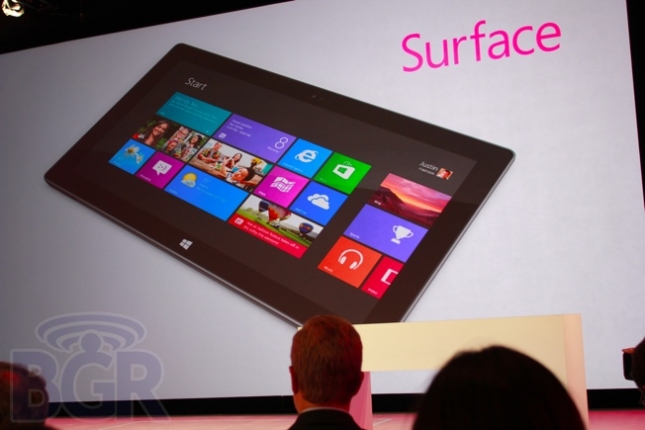 Surface تابلت ينضم الى عائلة مايكروسوفت 6