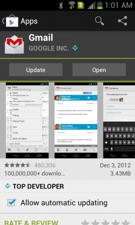 Gmail للاندرويد يأتي بتحديث جديد .. ورائع 6
