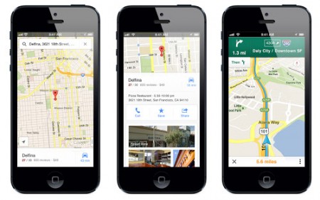 جوجل تعيد خرائطها رسميا الى متجر ابل للتطبيقات 3