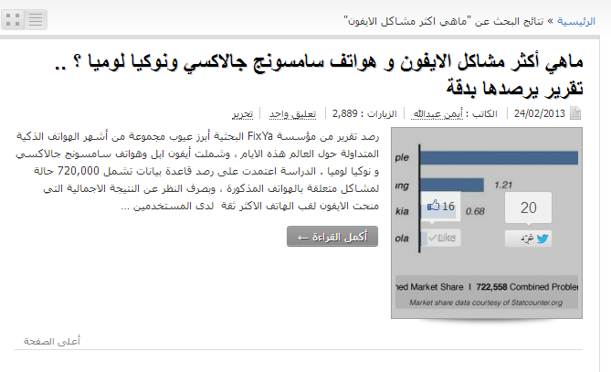 فبراير 2013 : أكثر موضوعات سوالف متابعة 1
