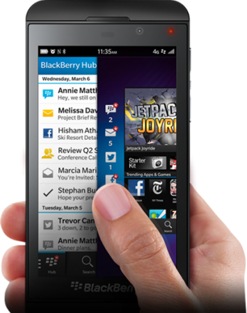 BlackBerry Z10، الآن في مصر 3