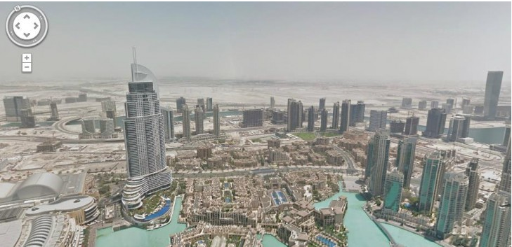 جوجل تتيح التجول الافتراضي داخل أعلى بناء في العالم 2