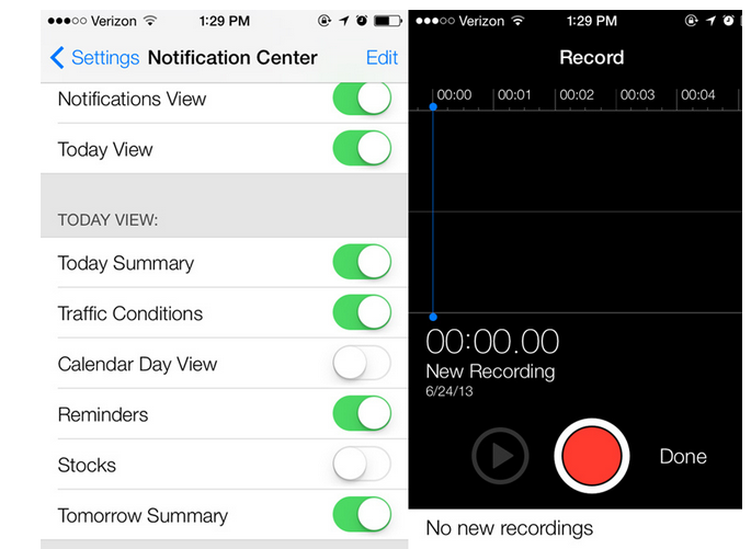 ابل تصدر IOS 7 - بيتا 2 1