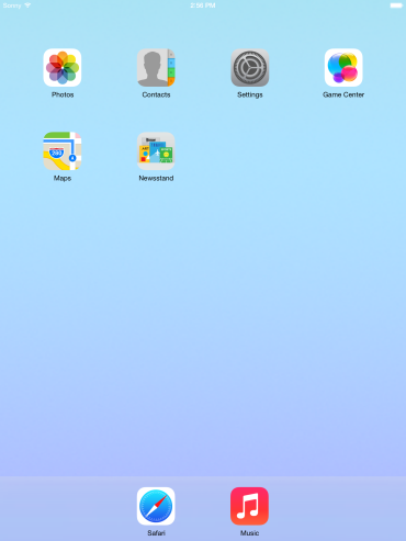 هكذا سيبدو شكل الايباد الجديد مع iOS 7 2